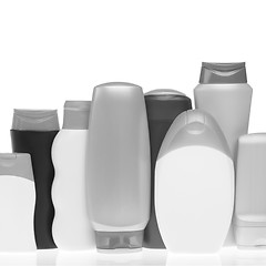 Image showing cosmetic bottles