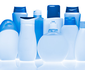 Image showing cosmetic bottles