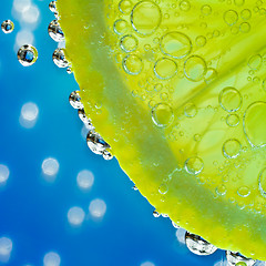 Image showing lime with bubbles