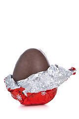 Image showing chocolate easter egg