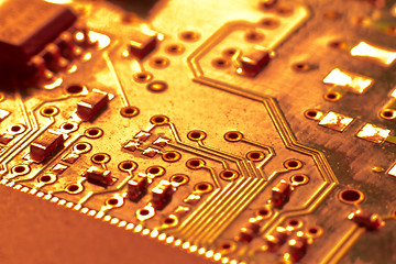 Image showing electronic circuit board