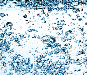 Image showing bubbles in water