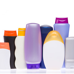 Image showing cosmetic bottles