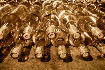 Image showing wine bottles