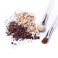 Image showing crushed eyeshadow