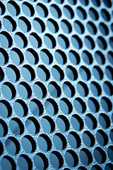 Image showing abstract metallic grid