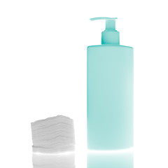 Image showing cosmetic bottles