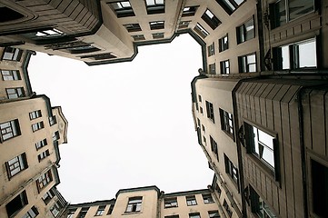 Image showing Court yard-wells of Saint Petersburg