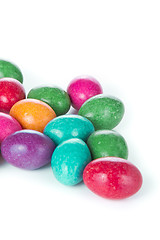 Image showing easter eggs isolated