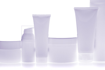 Image showing cosmetic bottles