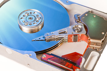 Image showing hard drive internals