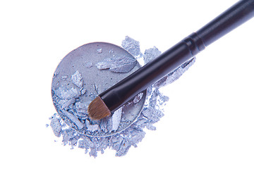 Image showing crushed eyeshadow