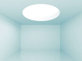 Image showing Futuristic Interior Background