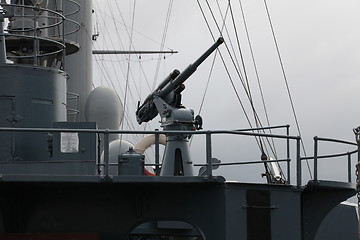 Image showing Anti-aircraft cannon