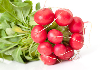 Image showing Radish with leaf