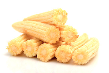 Image showing Mini Sweetcorn