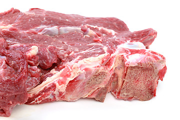 Image showing Crude meat