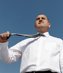 Image showing angry businessman
