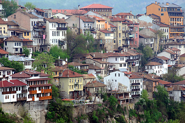 Image showing Congested Residential District of Veliko Tarnovo