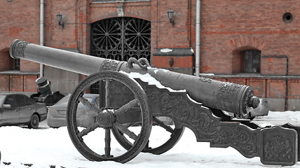 Image showing bronze cannon 