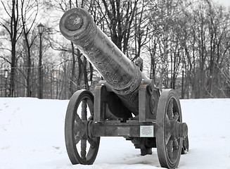 Image showing bronze cannon 