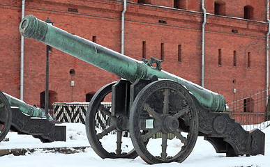 Image showing bronze cannon 