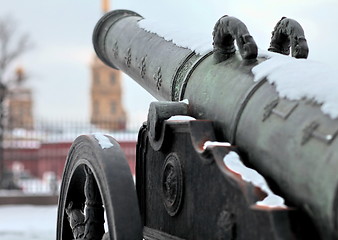 Image showing bronze cannon 