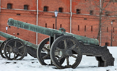 Image showing bronze cannon 