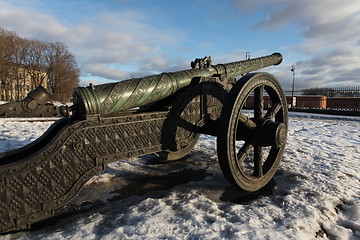 Image showing bronze cannon 