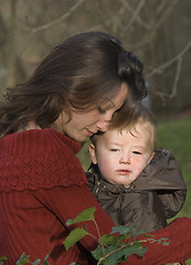 Image showing mother and child