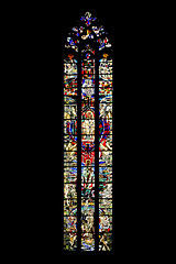 Image showing gothic church window