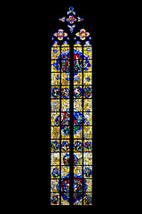 Image showing gothic church window