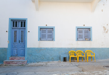 Image showing Santorini old building