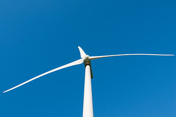Image showing Windmill and blue sky