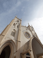 Image showing St Francis Xavier Church in Melaka Malaysia