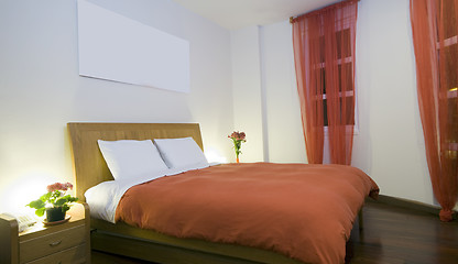 Image showing boutique hotel room La Candelaria Bogota Colombia South America