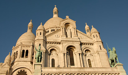 Image showing Basilique du Sacre Coeur, Montmartre