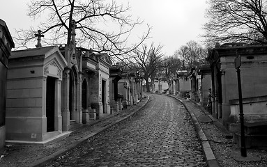 Image showing Graveyard Pere Lachaise