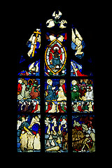 Image showing gothic church window