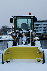 Image showing Snow tractor