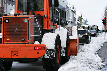 Image showing Snow truck