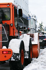 Image showing Snow truck