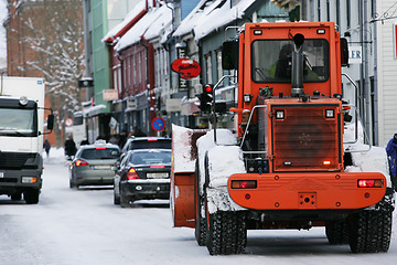 Image showing Snow truck