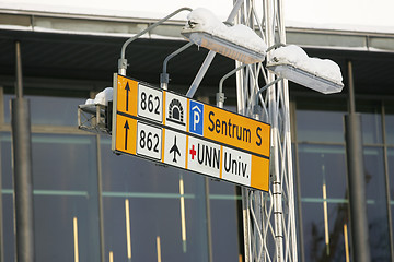 Image showing Road sign