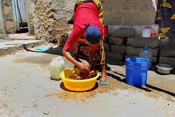 Image showing African mother