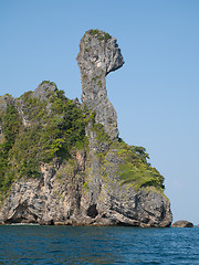 Image showing Chicken Island in Krabi, Thailand