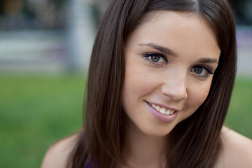 Image showing Young woman smiling