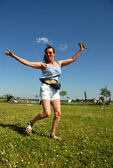 Image showing happy woman