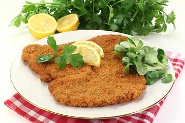 Image showing schnitzel