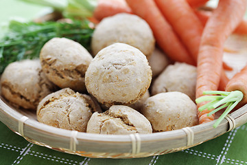 Image showing carrot buns